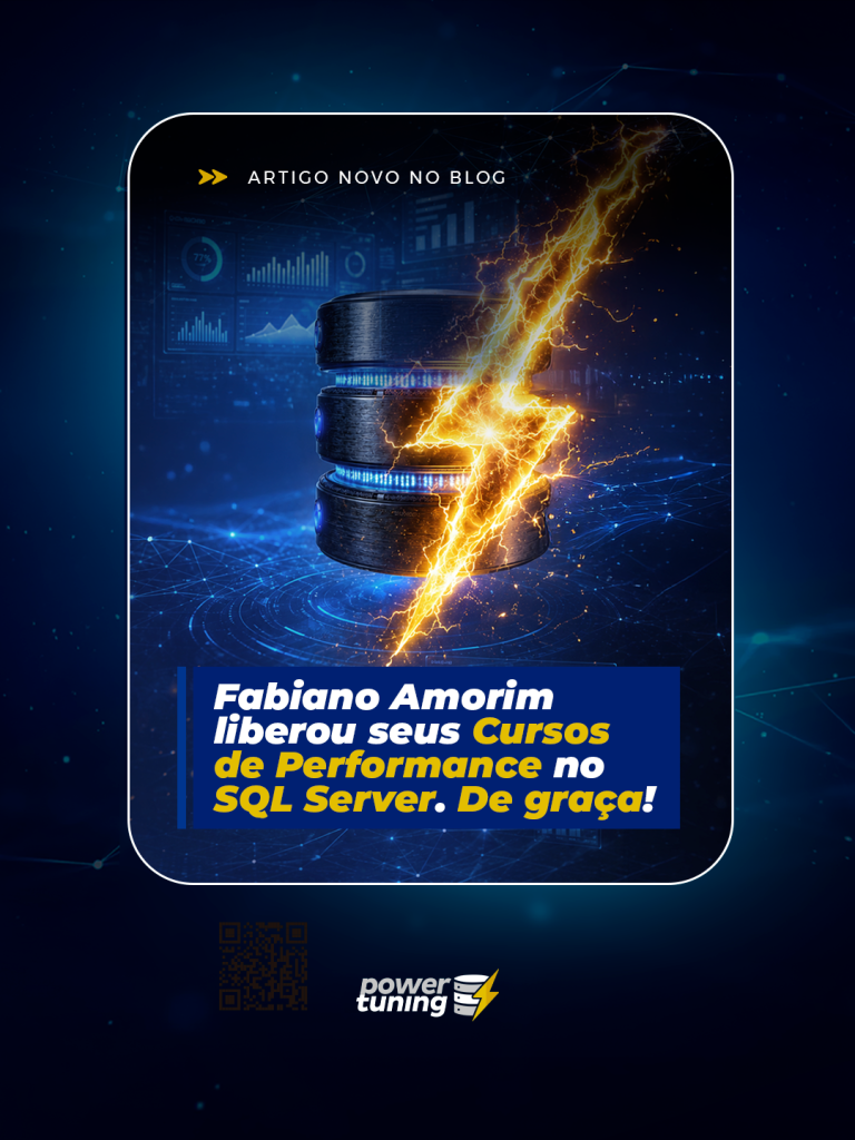 Fabiano Amorim liberou seus cursos de performance no SQL Server. De ...
